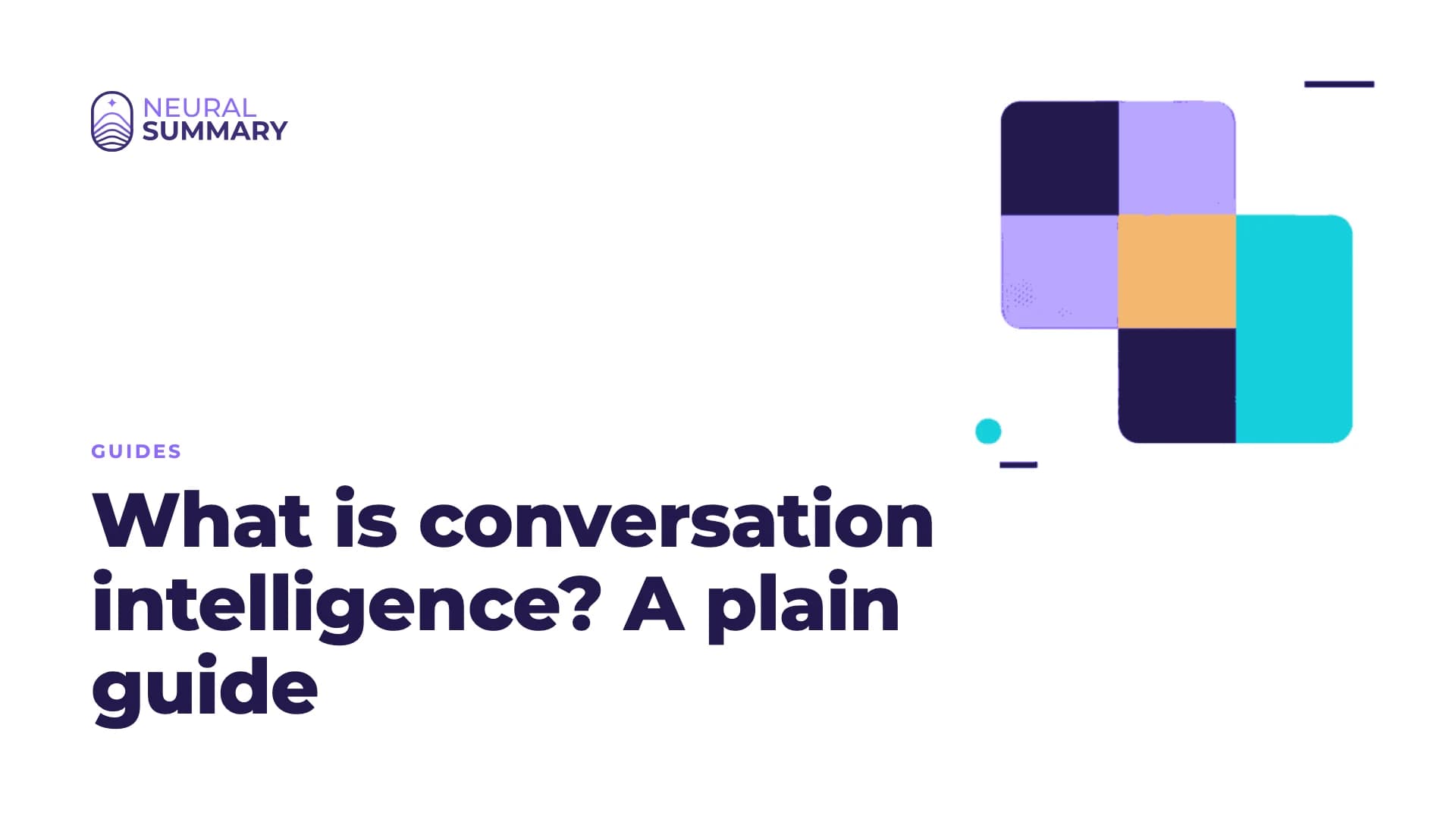 What is conversation intelligence? A plain guide