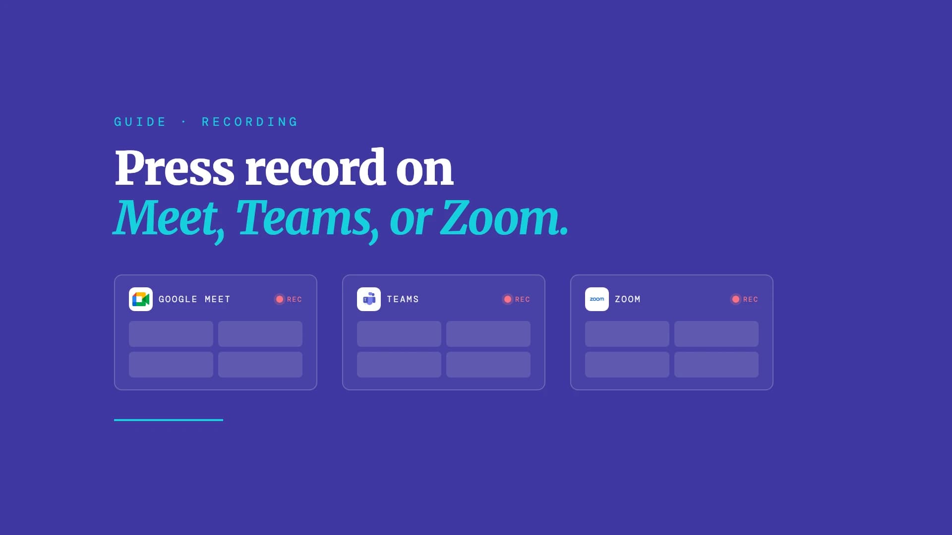 How to record a meeting on Google Meet, Teams, and Zoom